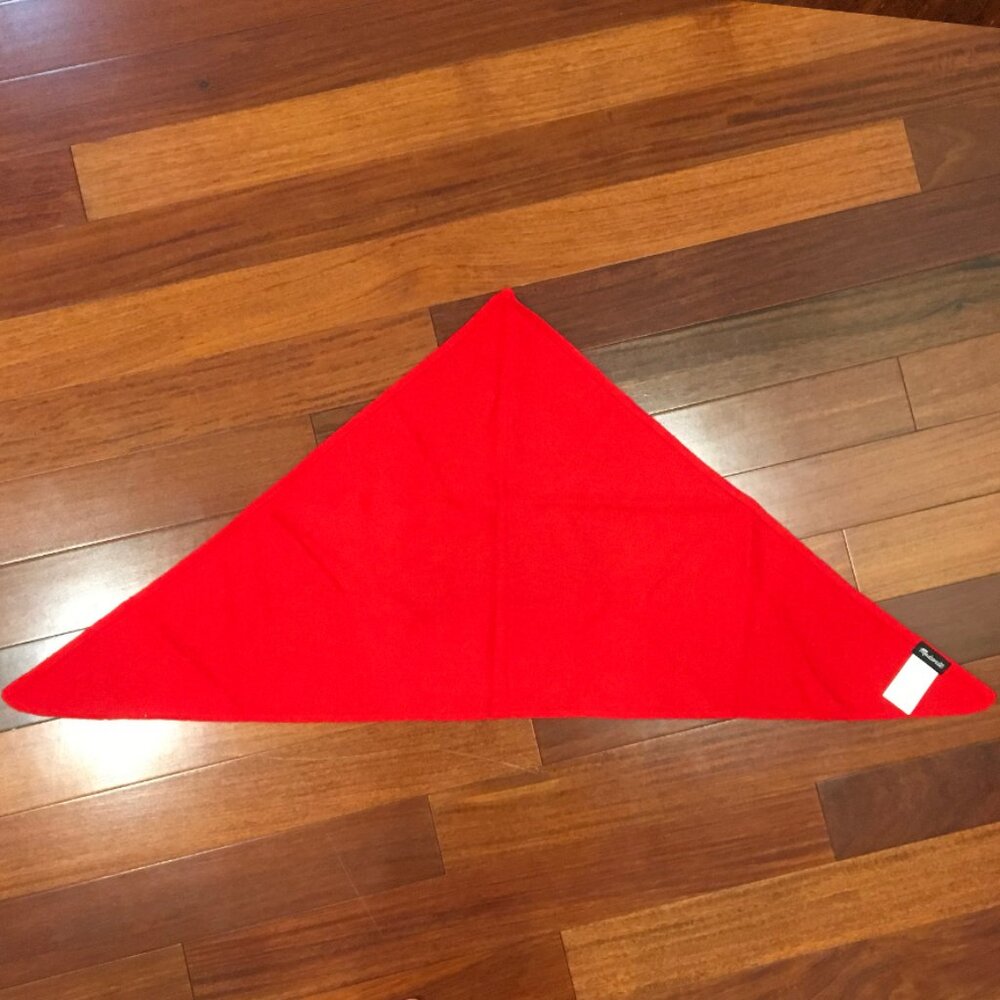 Madewell Wool-Cashmere Knit Bandana in Crimson NWOT - Picture 5 of 5